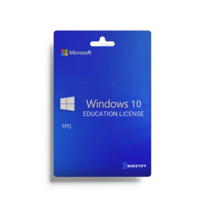 MICROSOFT WINDOWS 10 EDUCATION LICENSE – 1PC