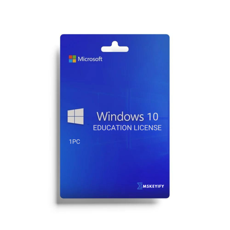 Microsoft Windows 10 Éducation – Licence pour 1 PC