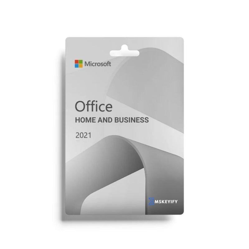 Clé d’activation Microsoft Office 2021 Famille et Petite Entreprise pour Windows