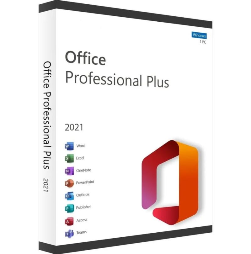 Microsoft Office 2021 Professional Plus à vie