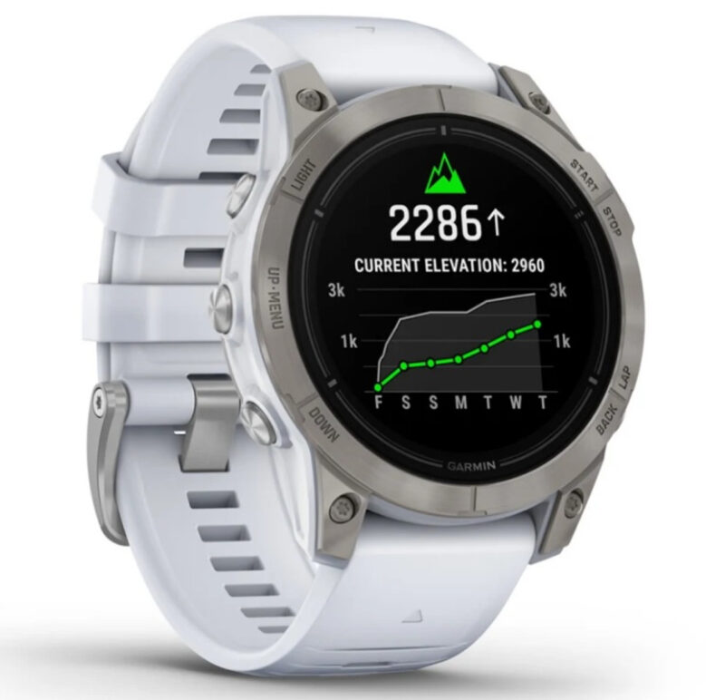 Garmin epix™ Pro (Gen 2) – Sapphire Edition | 47 mm Titanium with Whitestone Band - Image 5