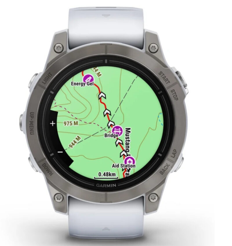 Garmin epix™ Pro (Gen 2) – Sapphire Edition | 47 mm Titanium with Whitestone Band - Image 4