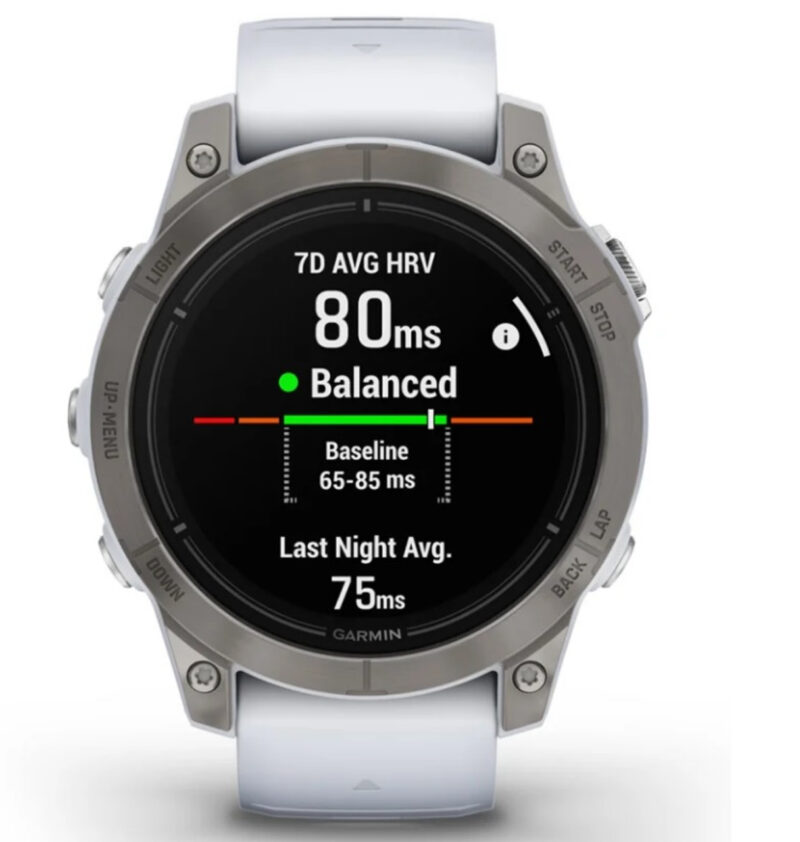 Garmin epix™ Pro (Gen 2) – Sapphire Edition | 47 mm Titanium with Whitestone Band - Image 2