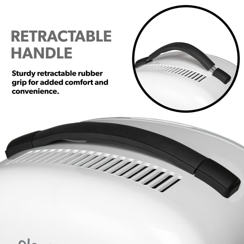 electriQ 5L Compact Compressor Dehumidifier - White - Image 2