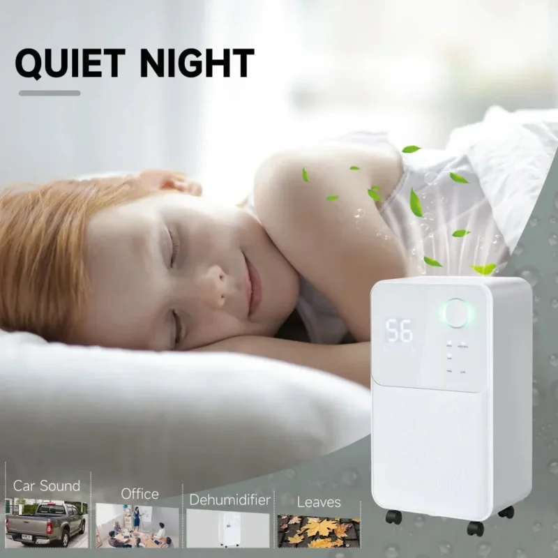 Dehumidifier – 16L/Day, 24H Timer | Fresh Home Moisture Removal - Image 12