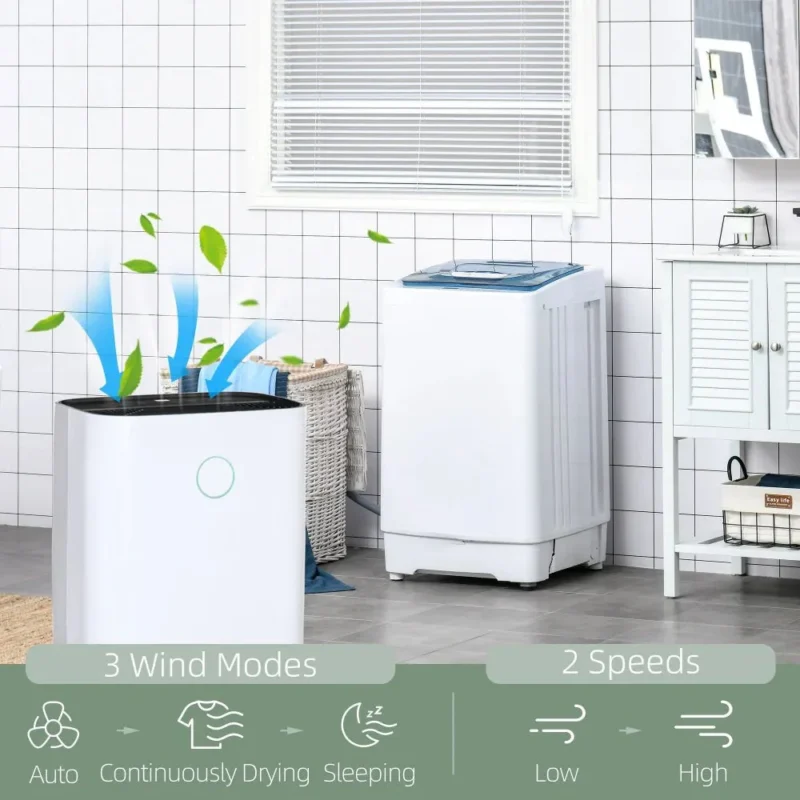 Dehumidifier – 16L/Day, 24H Timer | Keep Rooms Fresh - Image 8