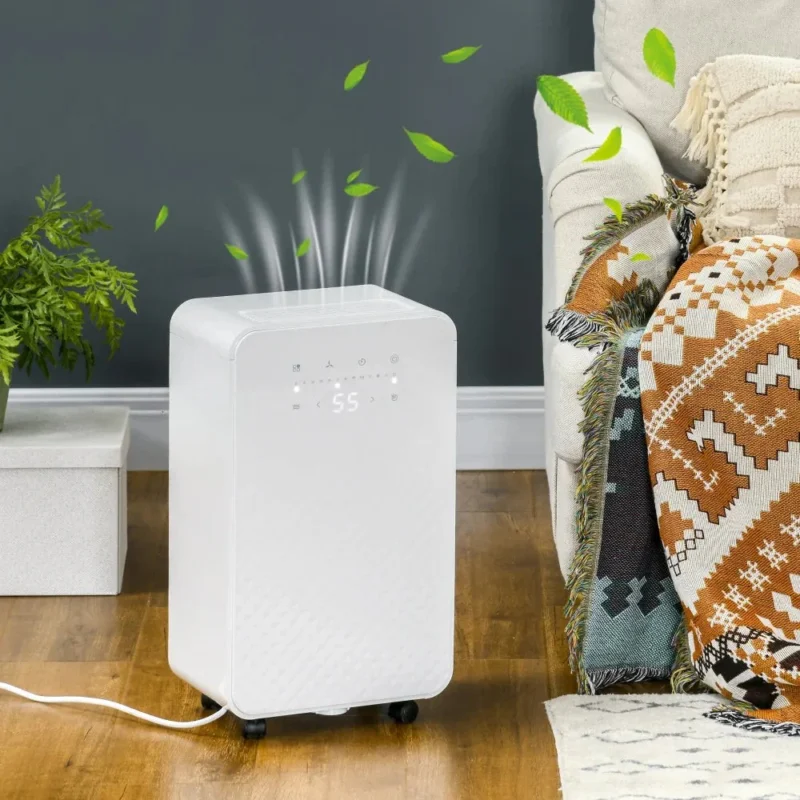 Dehumidifier – 10L/Day, 24H Timer | Purifies Air & Protects Home - Image 8