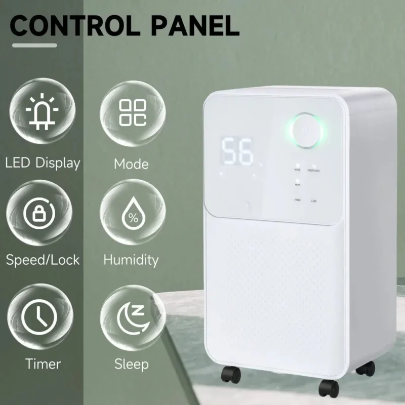 Dehumidifier – 16L/Day, 24H Timer | Fresh Home Moisture Removal - Image 14