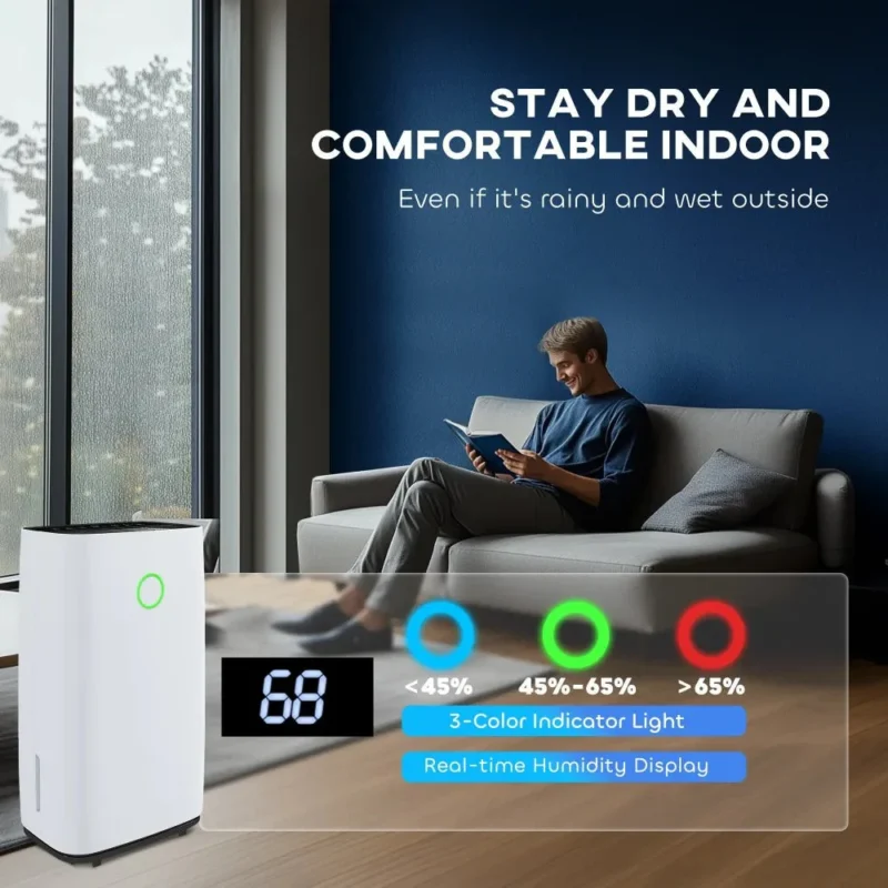 Dehumidifier – 20L/Day, 24H Timer | Keep Home Fresh - Image 6