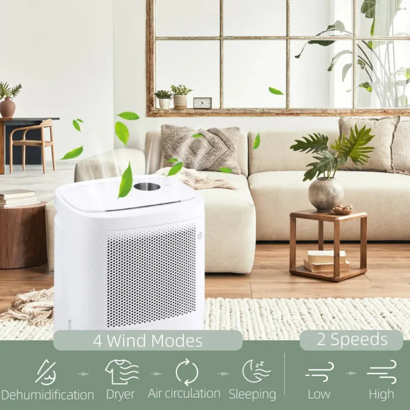 Dehumidifier – 10L/Day, Smart & WiFi | Quiet Air Control - Image 8