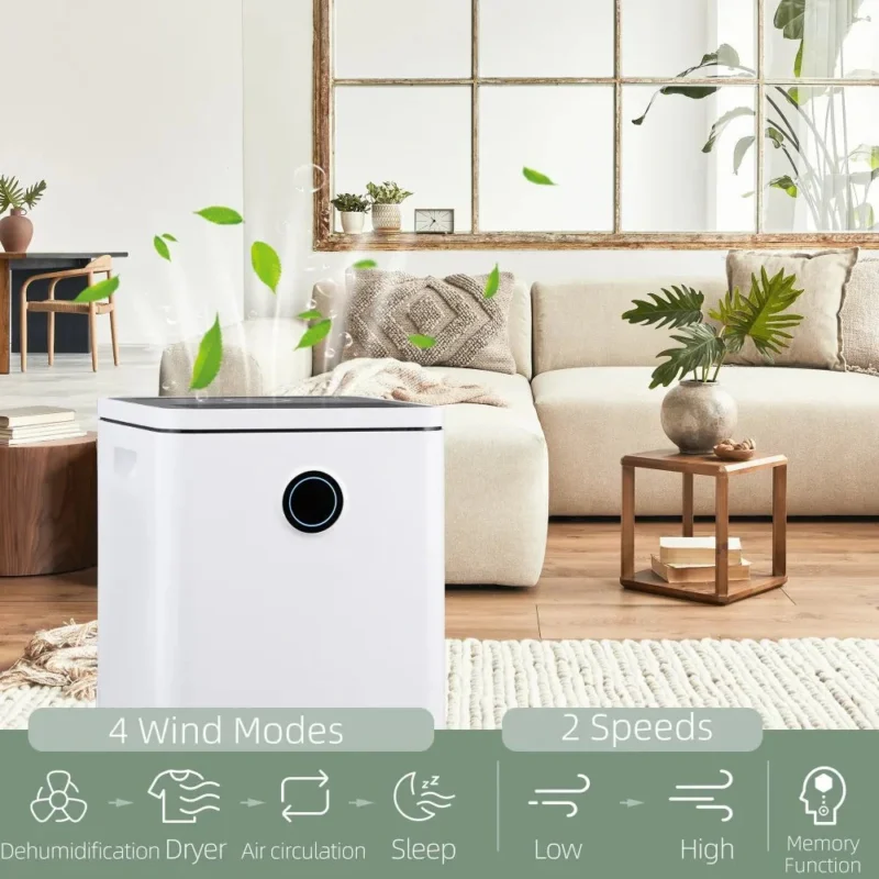 Dehumidifier – 10L/Day, 24H Timer | Comfortable Home Air - Image 9