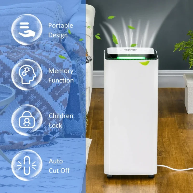 Dehumidifier – 16L/Day, 24H Timer | Dry Air & Purify Home - Image 13