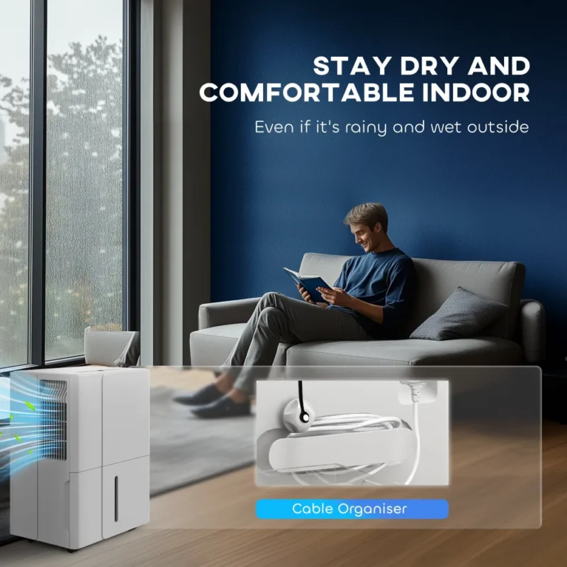 Dehumidifier – 30L/Days | Dry Clothes Fast - Image 7