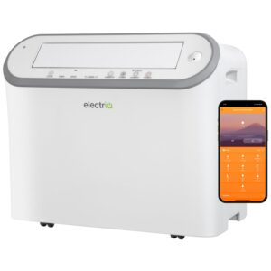 electriQ Platinum Low Temp 25L Low-Energy Smart Laundry Dehumidifier with Wet-Clothes Detection