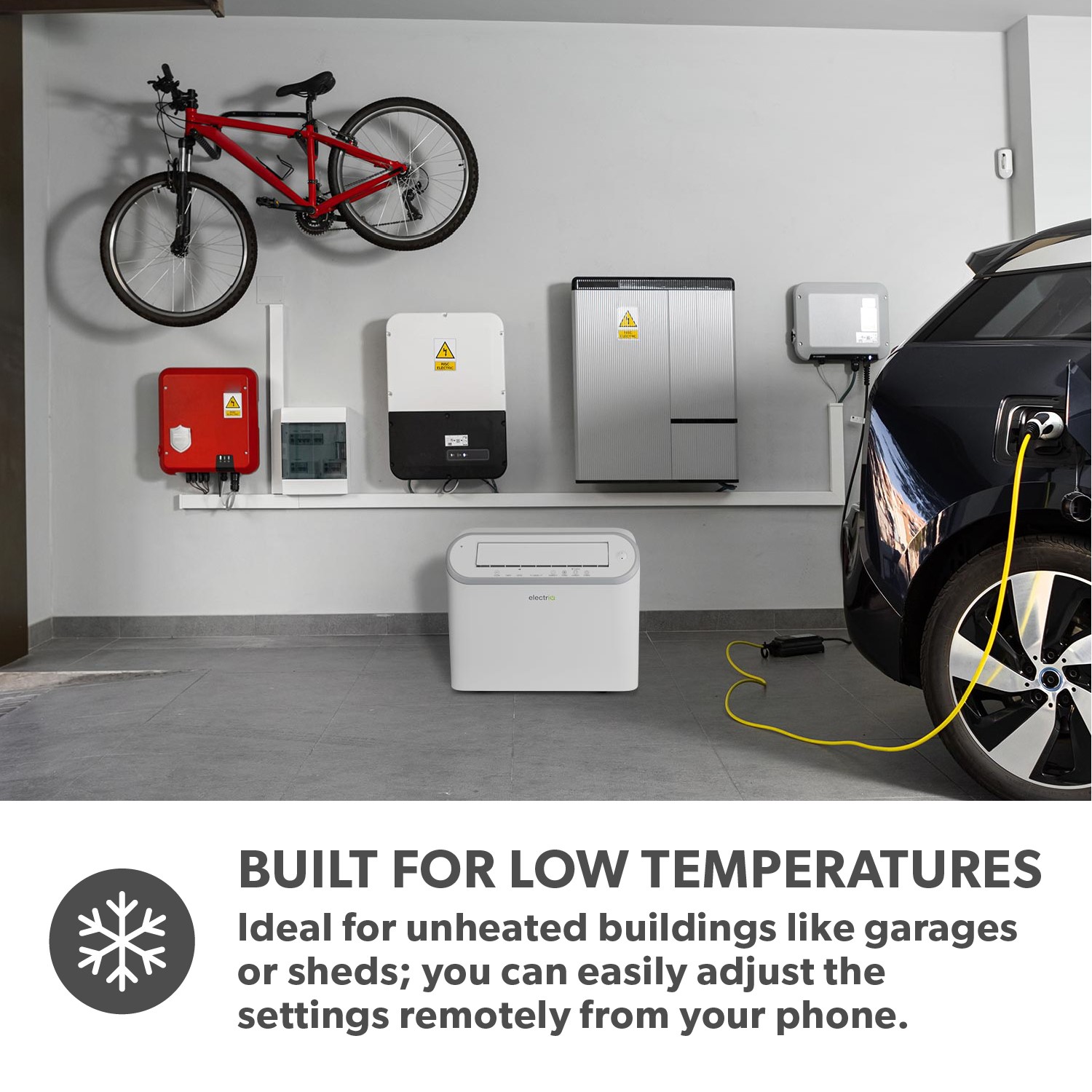 electriQ Platinum Low Temp 25L Low-Energy Smart Laundry Dehumidifier with Wet-Clothes Detection - Image 11