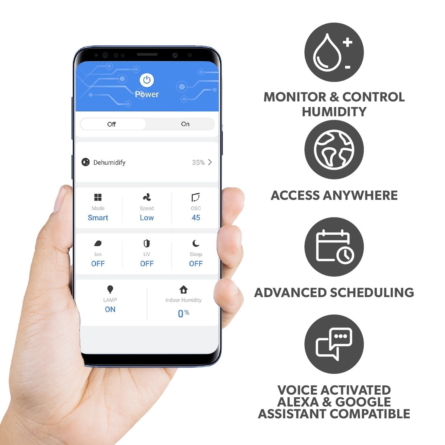electriQ Platinum Low Temp 25L Low-Energy Smart Laundry Dehumidifier with Wet-Clothes Detection - Image 10