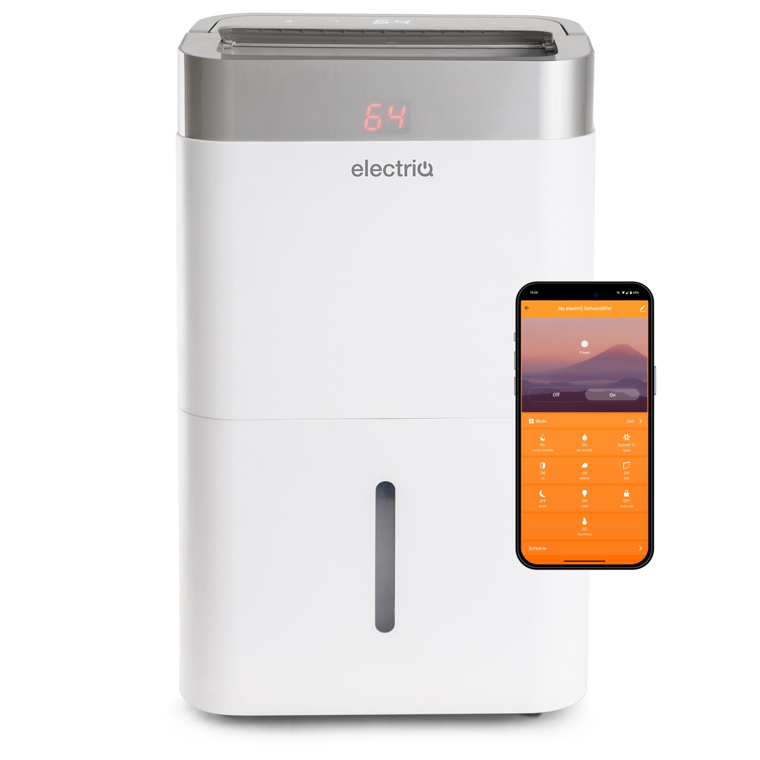 electriQ Platinum 25L Low-Energy Smart Laundry Dehumidifier