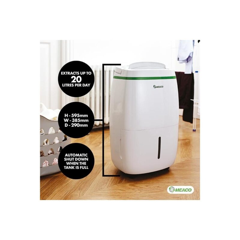 Meaco 20L Platinum Low Energy Laundry Dehumidifier - Image 6