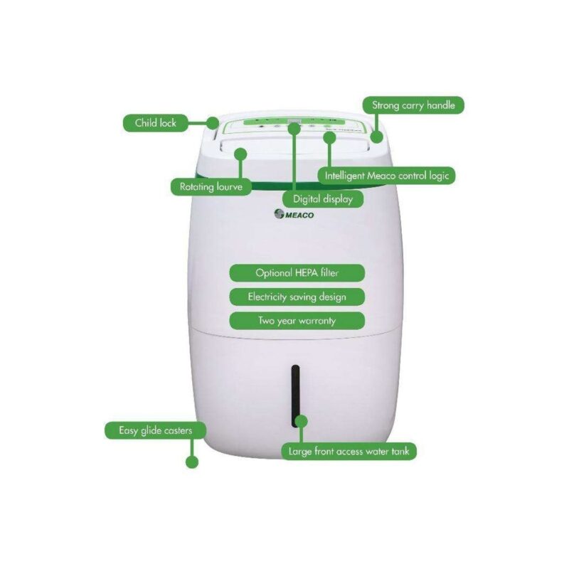 Meaco 20L Platinum Low Energy Laundry Dehumidifier - Image 8