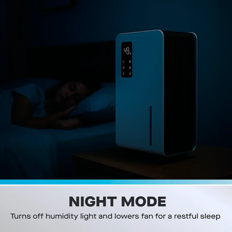 Daewoo 3.2L Dehumidifier with Air Purifier Quiet Low Energy Auto Shut-Off - Image 6