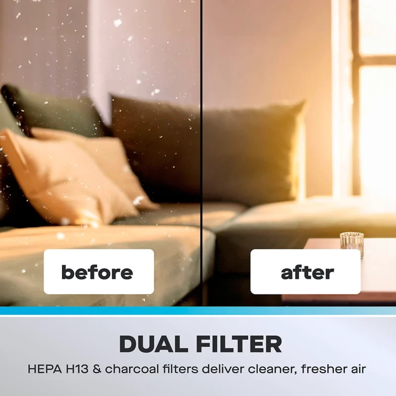 Daewoo 3.2L Dehumidifier with Air Purifier Quiet Low Energy Auto Shut-Off - Image 5
