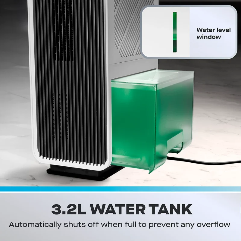 Daewoo 3.2L Dehumidifier with Air Purifier Quiet Low Energy Auto Shut-Off - Image 4