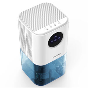 Portable 1700ml Dehumidifier with LED Display and Timer