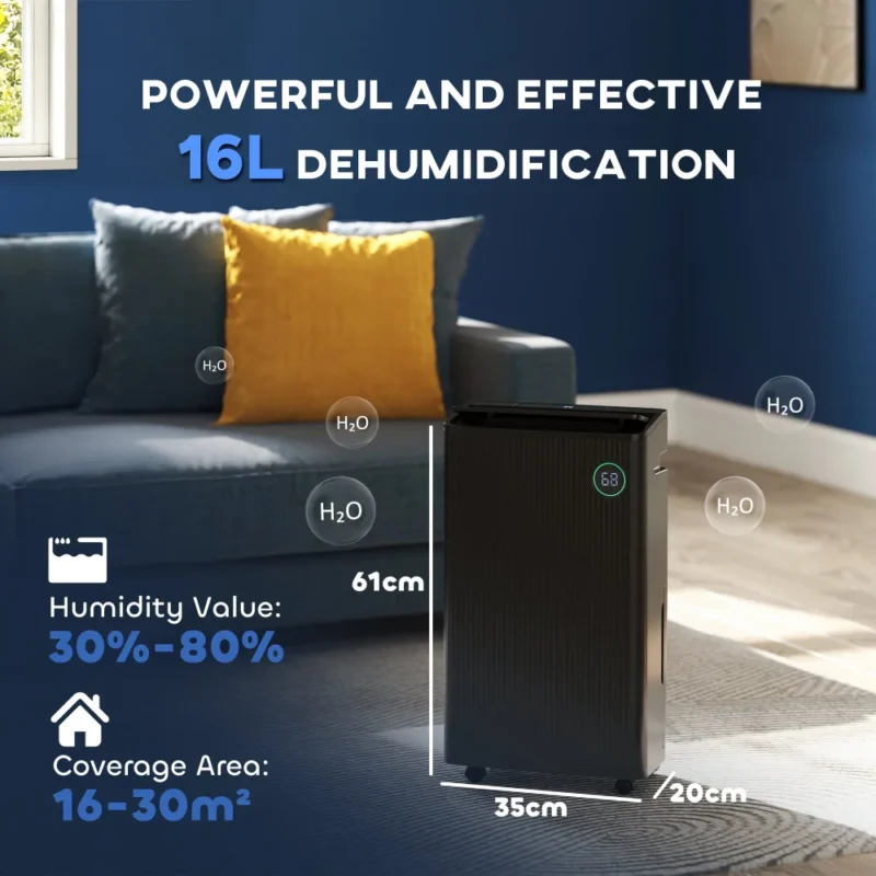 Dehumidifier – 16L/Day | Keep Air Fresh & Dry - Image 11