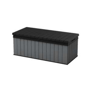 Keter Darwin 380L Plastic Storage Box – Grey