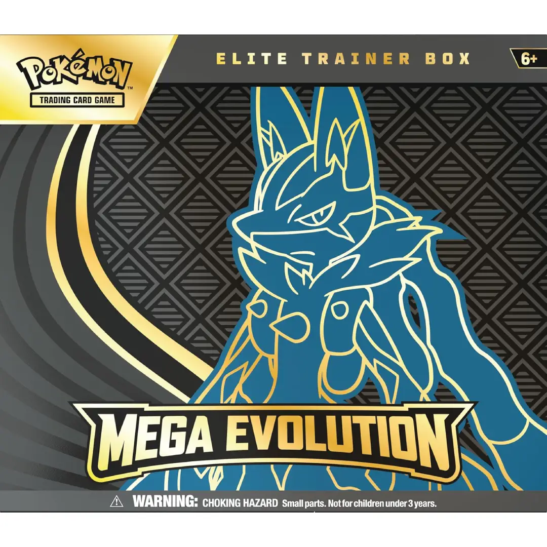 Pokemon TCG: Mega Evolution Elite Trainer Box – Lucario - Image 2