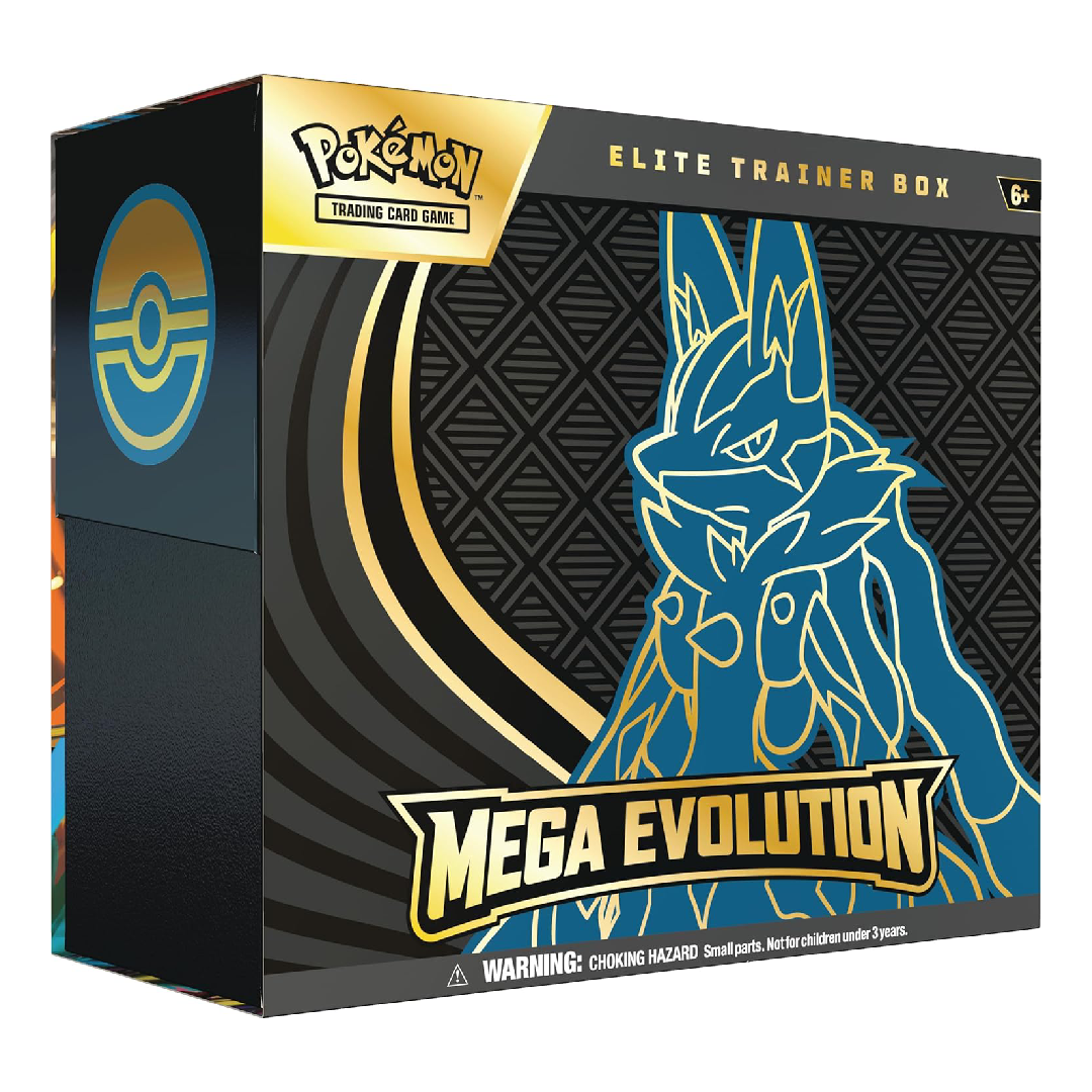 Pokemon TCG: Mega Evolution Elite Trainer Box – Lucario