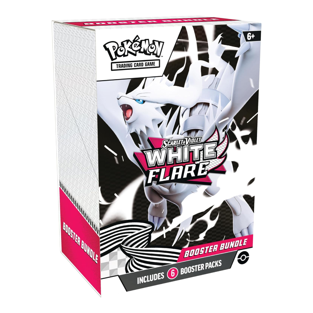 Pokemon TCG: Scarlet & Violet—White Flare Booster Bundle (6 Booster Packs)