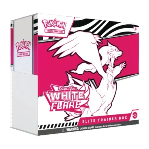 Pokemon  TCG: Scarlet & Violet—White Flare Elite Trainer Box – Reshiram