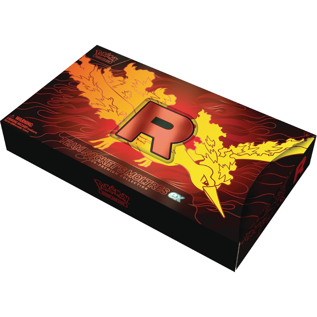Pokemon TCG: Team Rocket's Moltres ex Ultra-Premium Collection