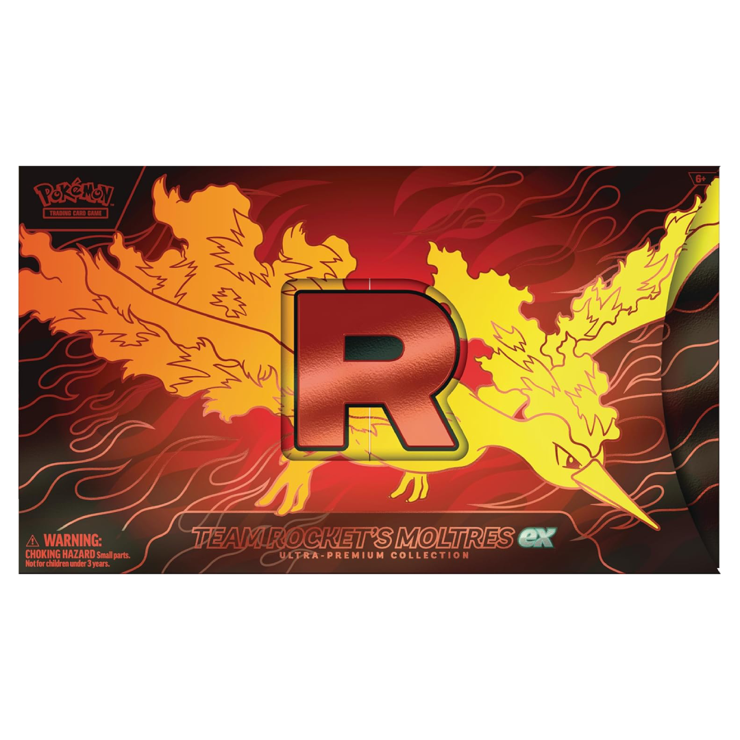 Pokemon TCG: Team Rocket's Moltres ex Ultra-Premium Collection - Image 4