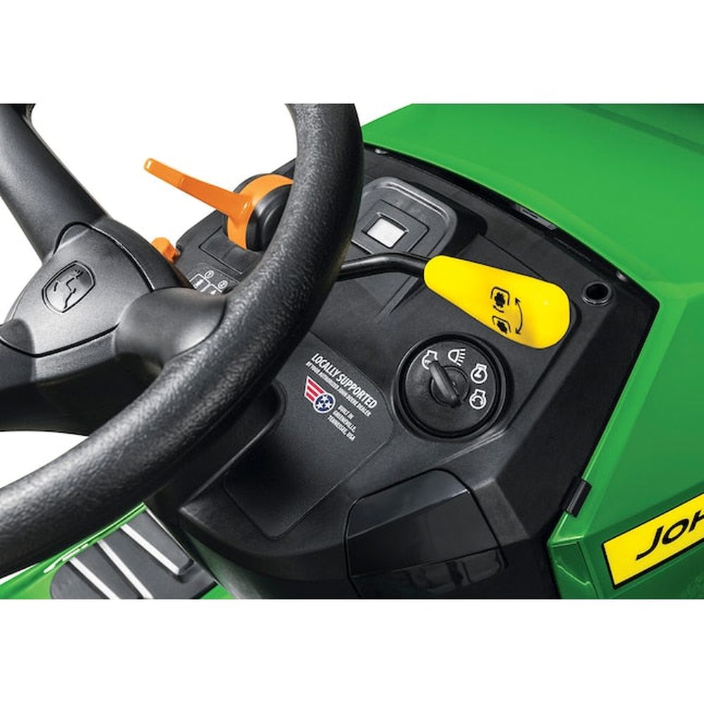 John Deere S110 42-in 19 -HP Single cylinder Gas Lawn tractor - Image 9