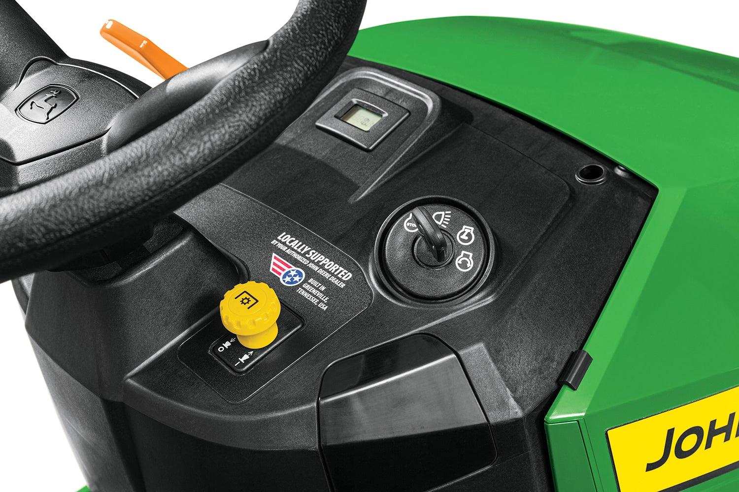 John Deere S140 48-in 22 -HP V-twin Gas Lawn tractor - Image 10