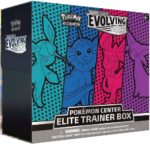 Evolving Skies Pokemon Center Elite Trainer Box [Glaceon/Vaporeon/Sylveon/Espeon] (Exclusive) – SWSH07: Evolving Skies (SWSH07)