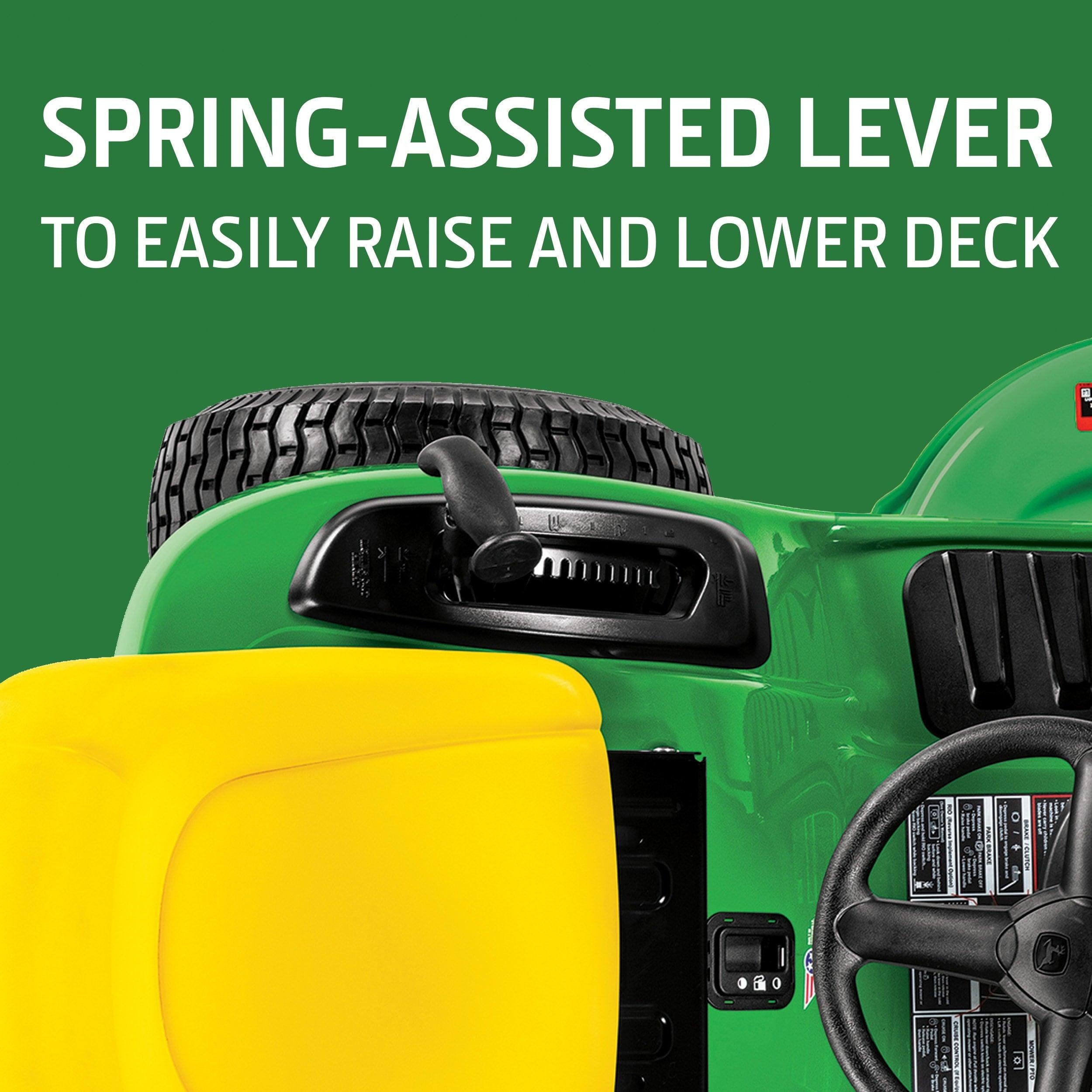 John Deere S140 48-in 22 -HP V-twin Gas Lawn tractor - Image 6