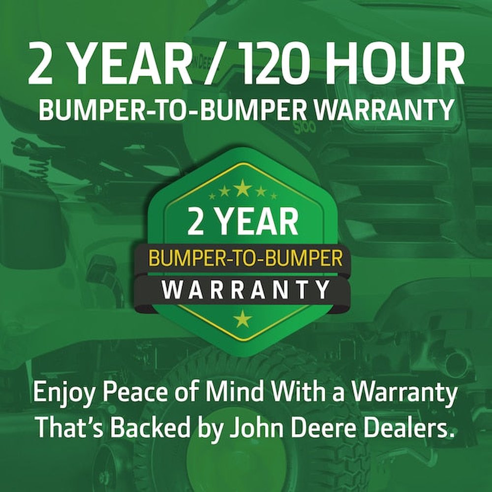 John Deere S170 48-in 24 -HP V-twin Gas Lawn tractor - Image 14