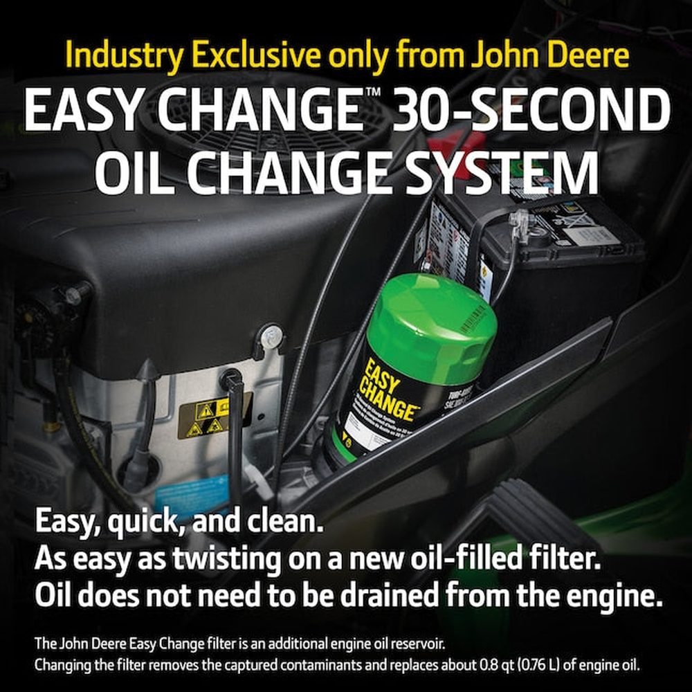 John Deere S170 48-in 24 -HP V-twin Gas Lawn tractor - Image 6