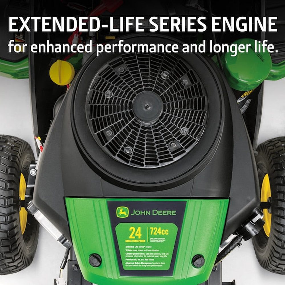 John Deere S180 54-in 24 -HP V-twin Gas Lawn tractor - Image 10