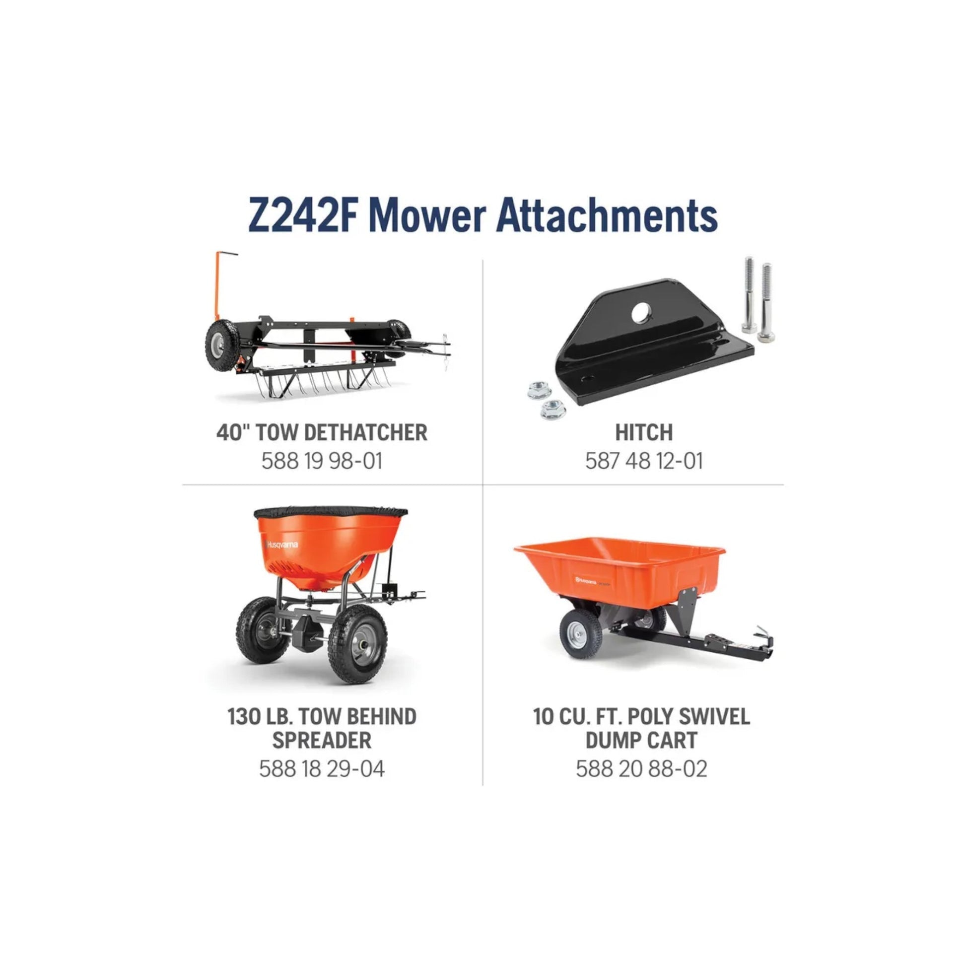 Husqvarna Z242FSE Zero-Turn Mower Special Edition 21.5 HP Kawasaki 42 Inch Clear Cut Deck - Image 9