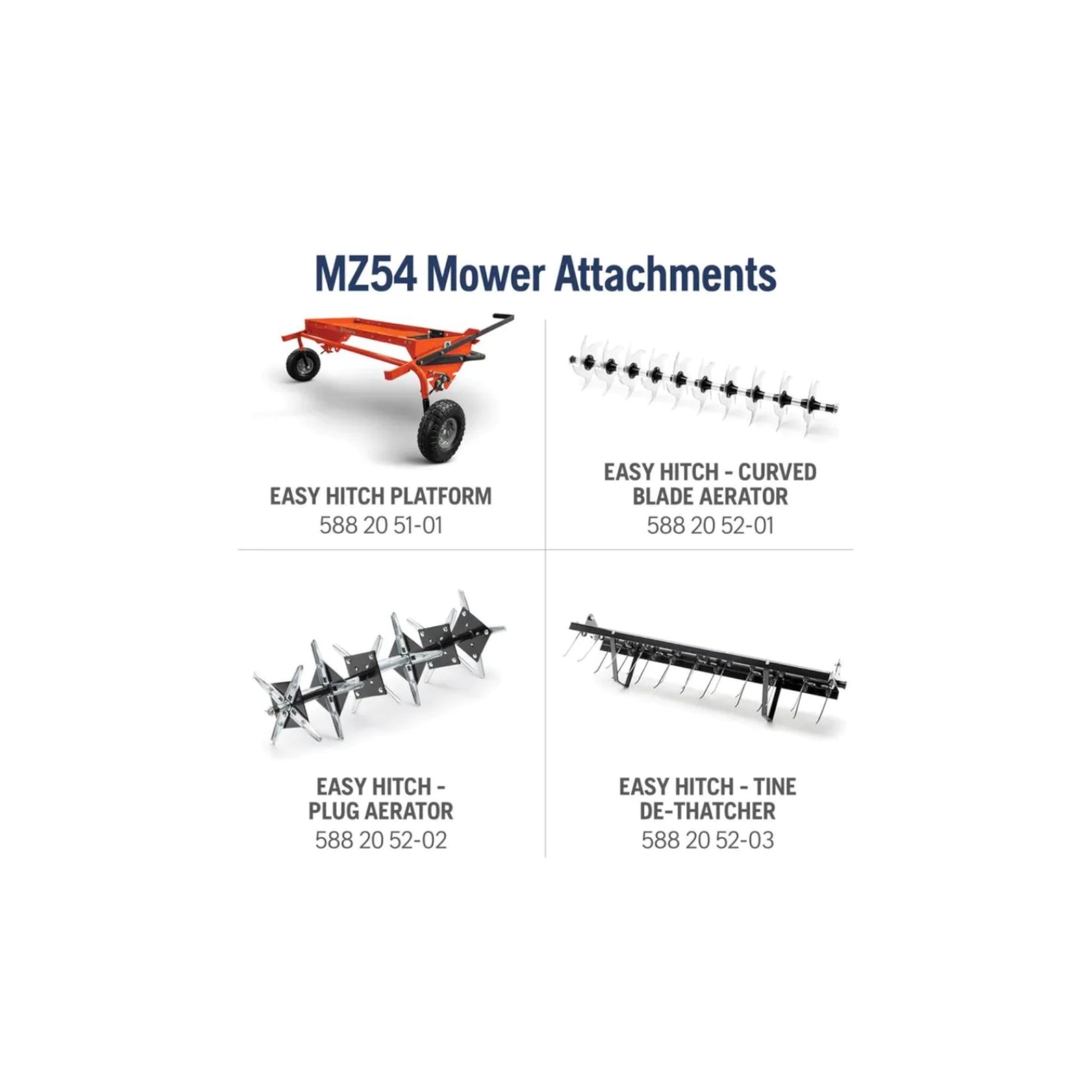 Husqvarna MZ54 Zero-Turn Mower 24 HP Kawasaki 54'' Clear Cut 3 Blade ZT3100 - Image 7