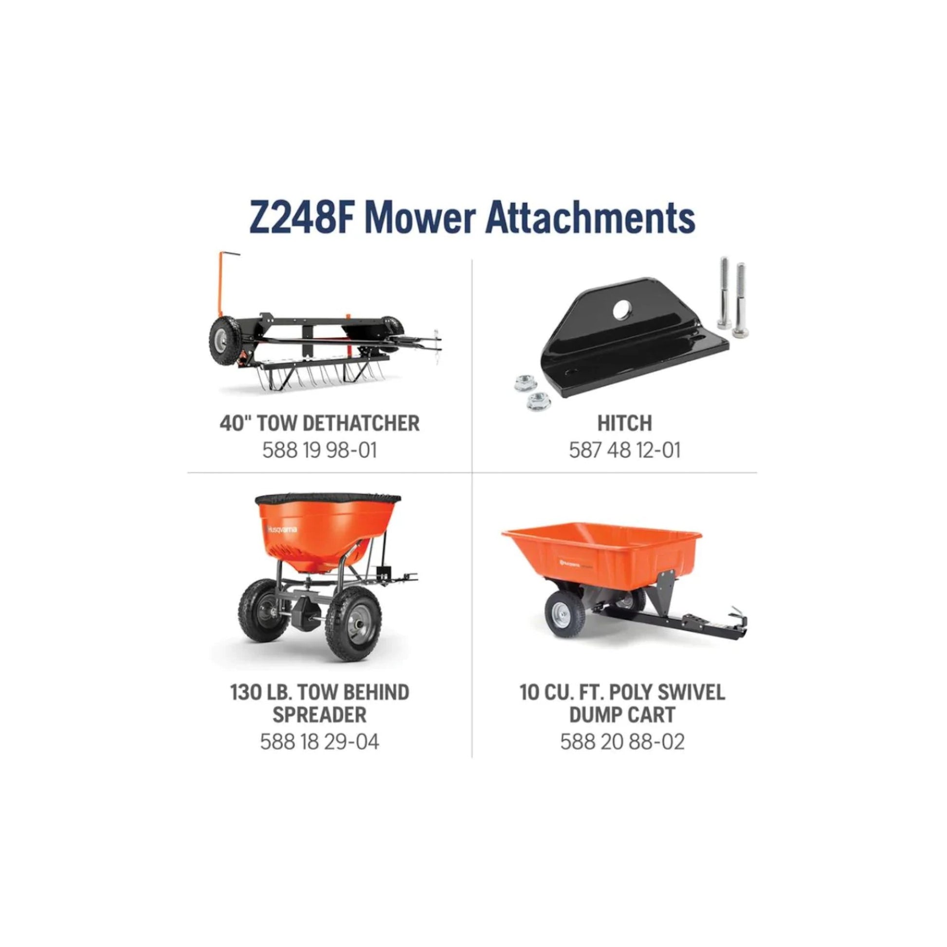 Husqvarna Z248FX Zero-Turn Mower 21.5 HP Kawasaki FR Series 48" Clear Cut Deck - Image 10