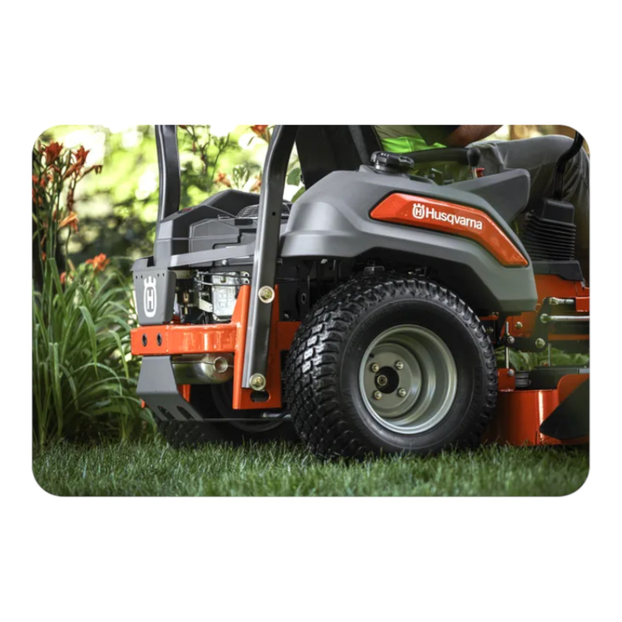Husqvarna Z454 Zero-Turn Mower 22 HP Kawasaki FS Series V-Twin 54'' Fabricated Deck - Image 5