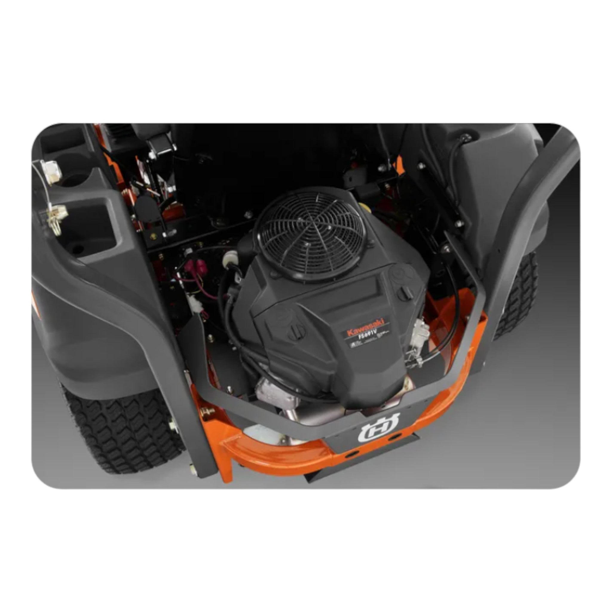 Husqvarna Z454 Zero-Turn Mower 22 HP Kawasaki FS Series V-Twin 54'' Fabricated Deck - Image 10