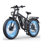 Ridstar E26 PRO Electric Bike 48V 23Ah Battery 1000W*2 Dual Motors 26*4.0inches Tires 50-75KM Max Mileage 15