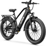 LEONX Aipas M2 Electric Mountain Bike – 1500W, 30MPH, 26″ Fat Tires