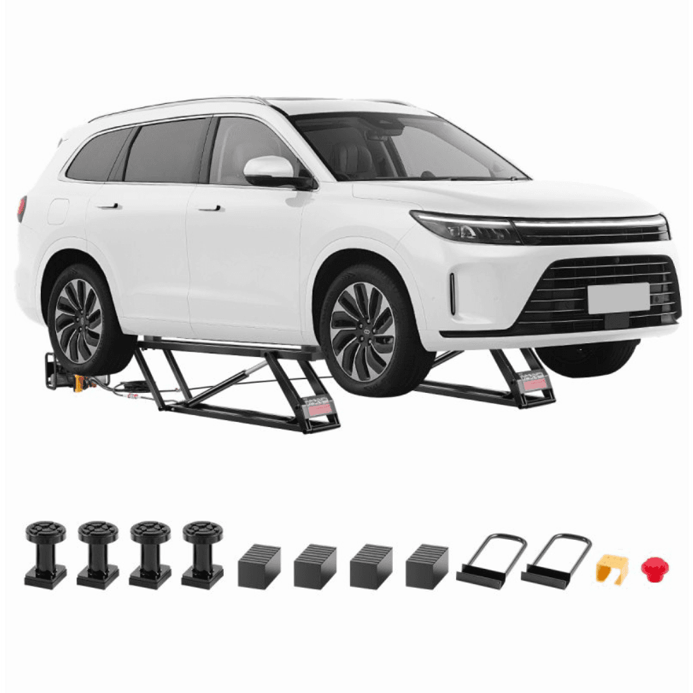 7000 lbs Car Lift Adjustable Car Lifts with Remote Control for Home